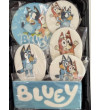 Cukrová dekorácia ,,Bluey" 