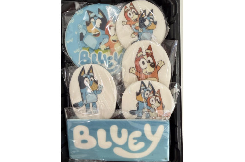 Cukrová dekorácia ,,Bluey" 